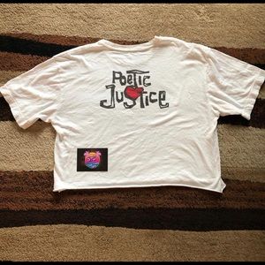 Poetic justice Tupac Crop Top